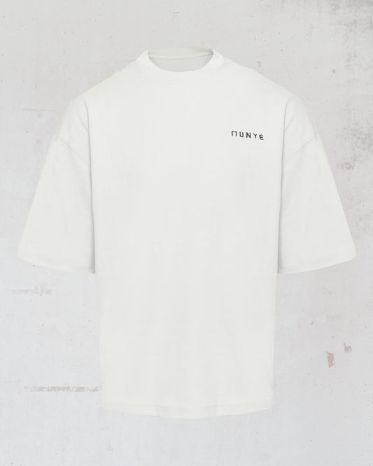 MUNYÉ Boxing Tee White