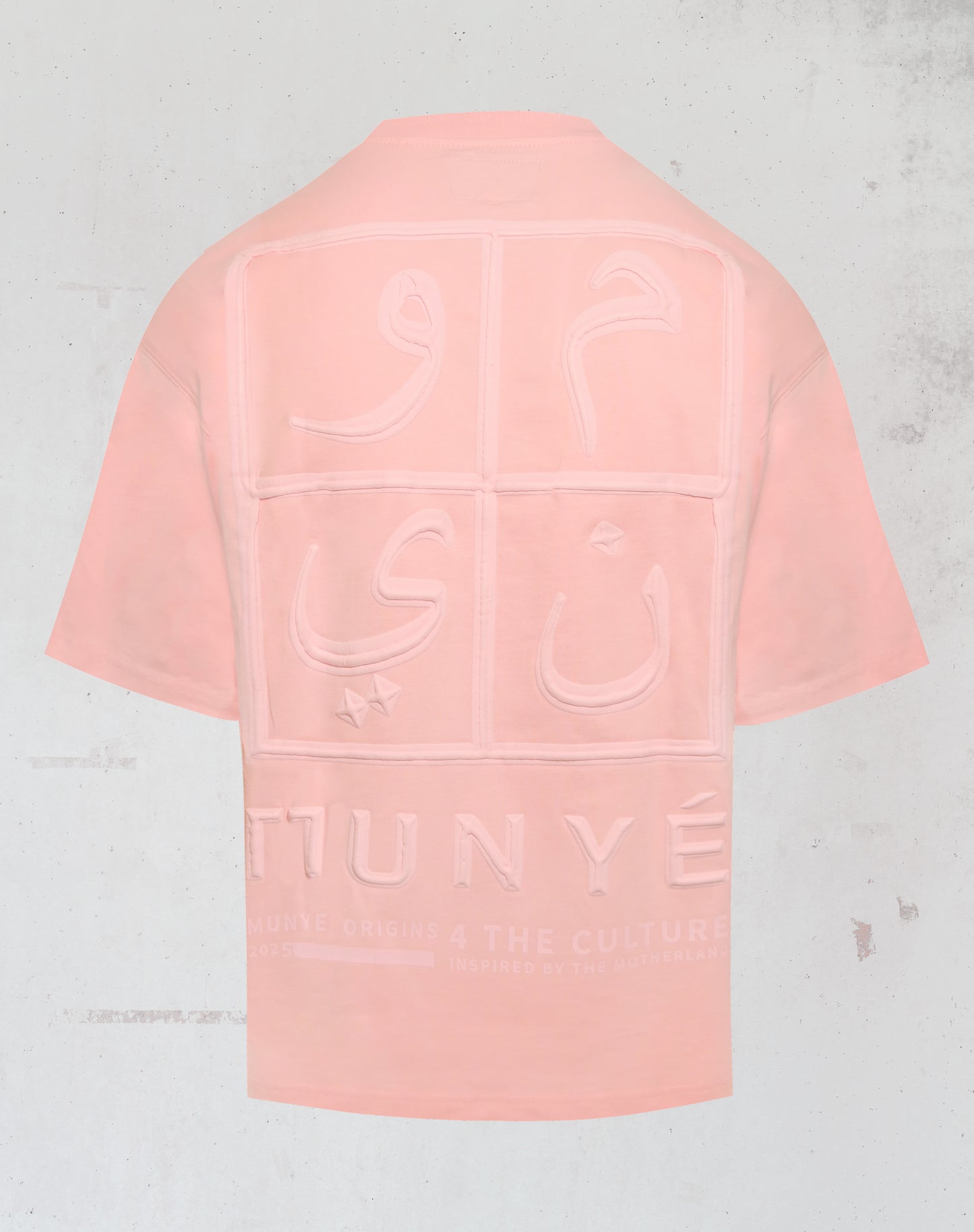 MUNYÉ Urban Vein Tee – Pink