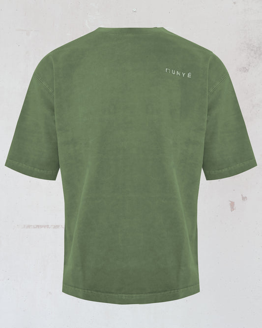 MUNYÉ Urban Vein Tee - Matcha Green