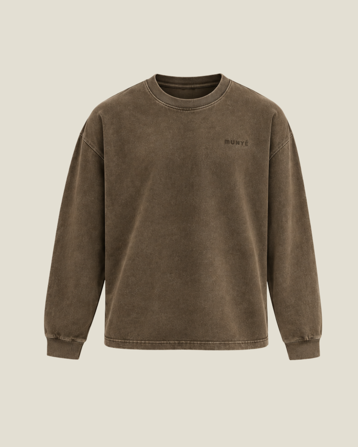 MUNYÉ Origins Motion Long Sleeve Washed Brown