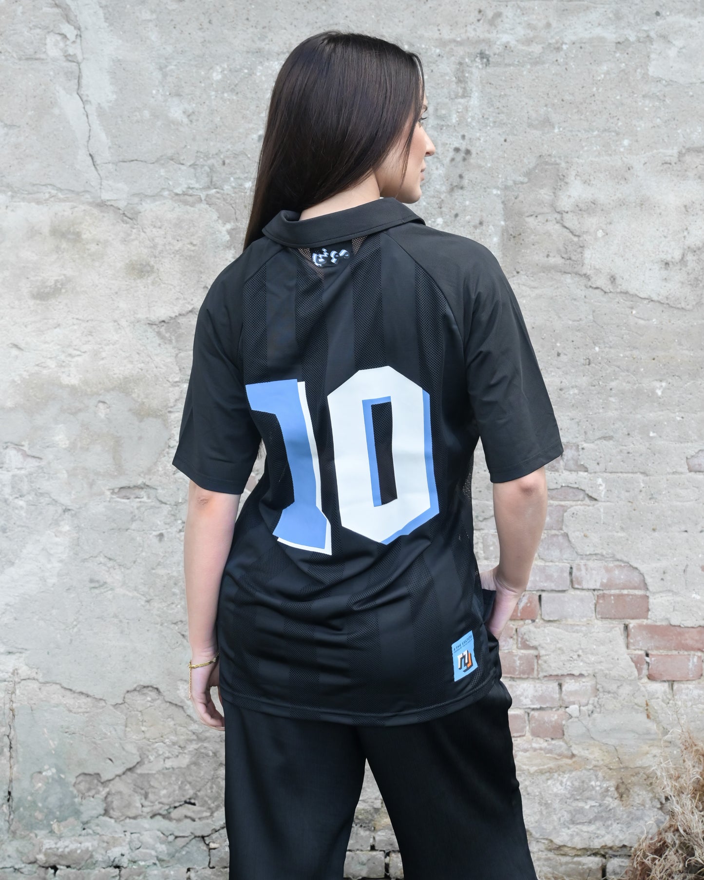 MUNYÉ Football Jersey Mesh Phantom - Black