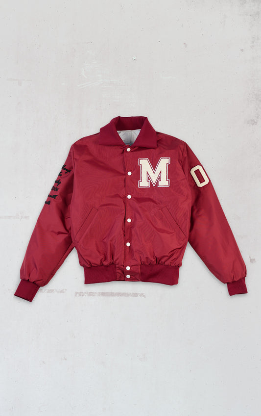 MUNYÉ Bomber Collar - Burgundy
