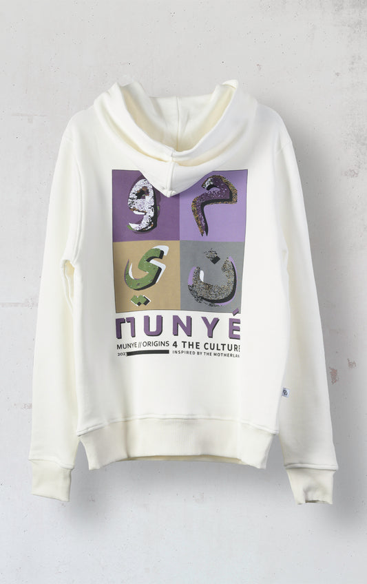 MUNYÉ Motherland Hoodie - Off White