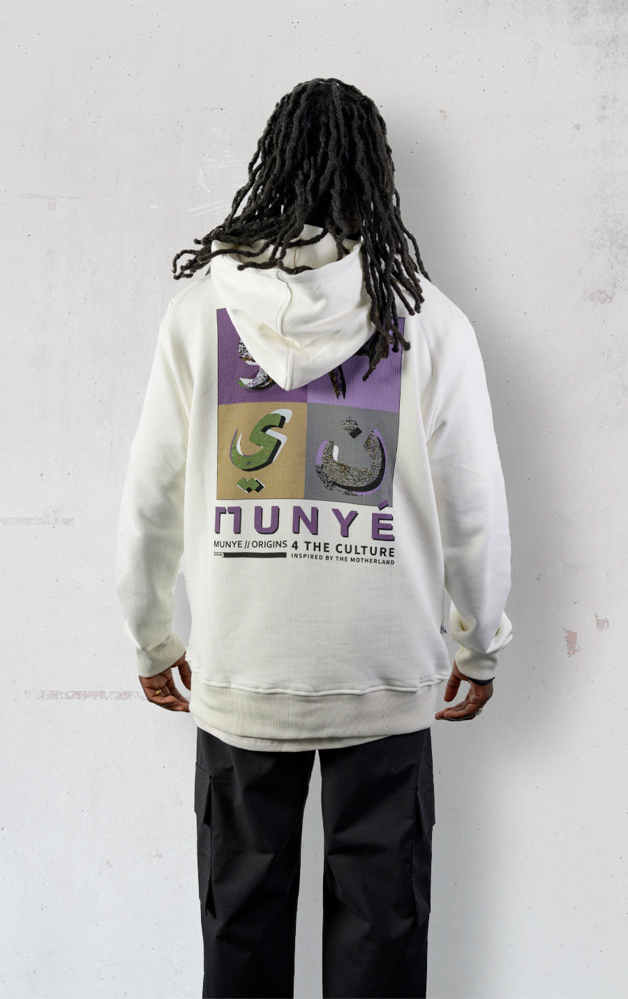 MUNYÉ Motherland Hoodie - Off White