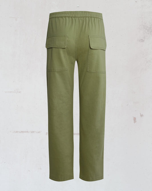 MUNYÉ Cargo Pants - Green Washed