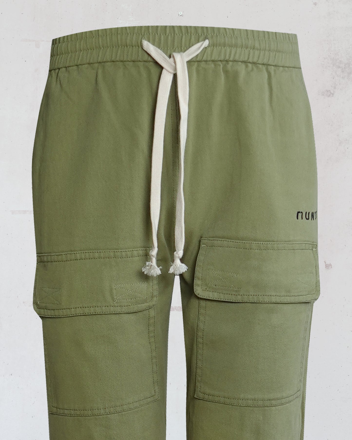 MUNYÉ Cargo Pants - Green Washed