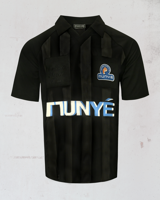 MUNYÉ Football Jersey Mesh Phantom - Black