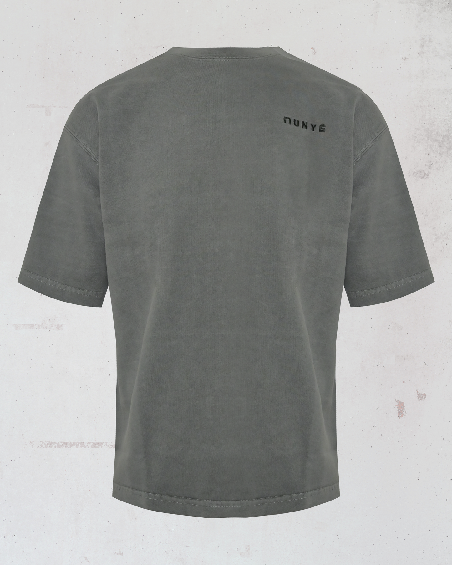 MUNYÉ Urban Vein Tee - Grey Washed