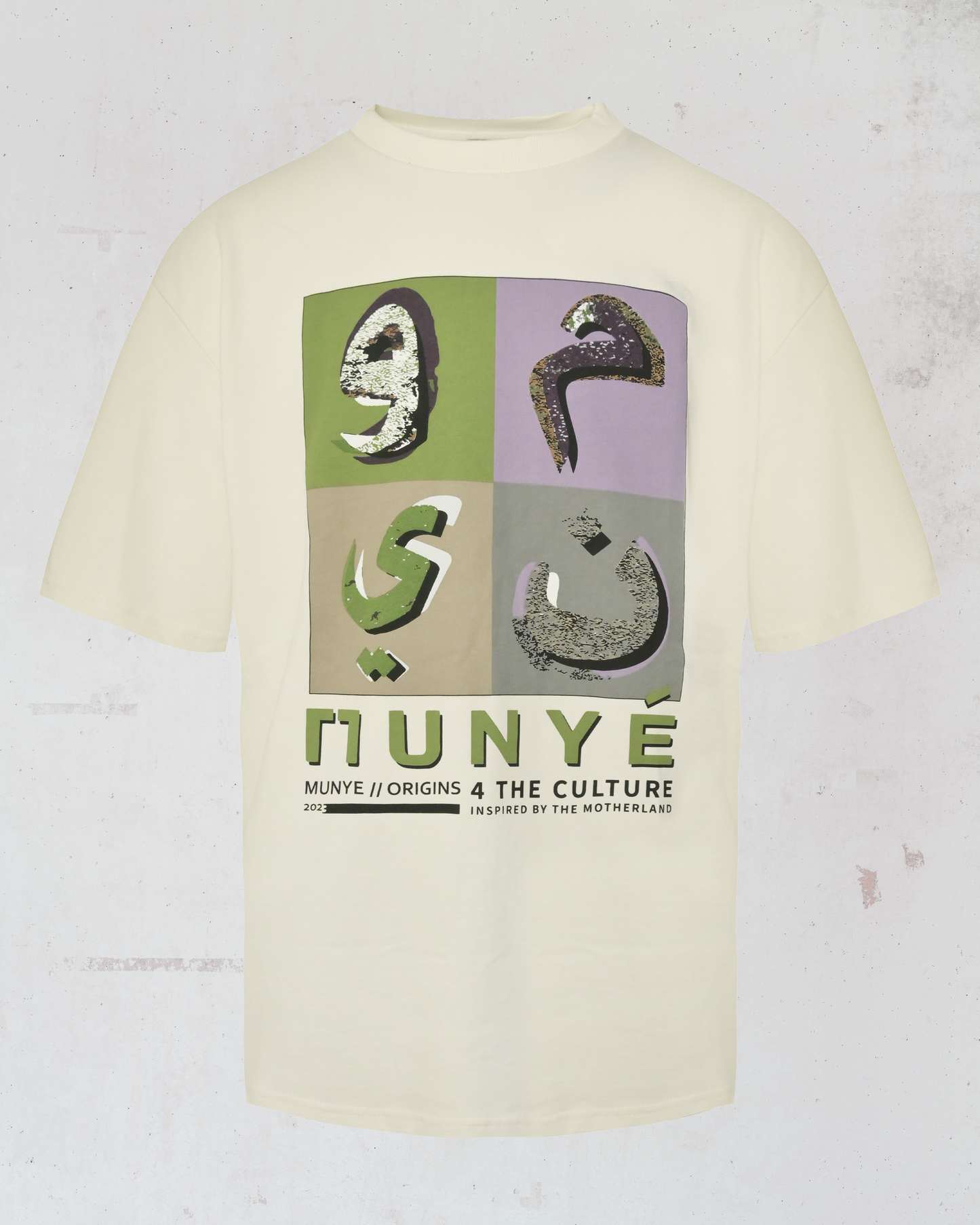 MUNYÉ Motherland Tee - Off White