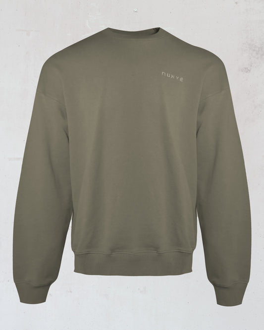 MUNYÉ Vein Sweater - Green