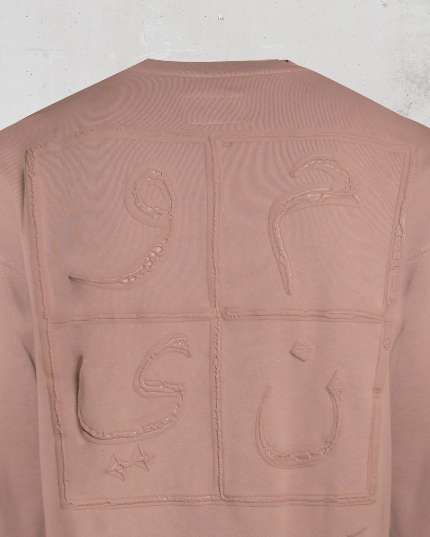 MUNYÉ Vein Sweater - Pink