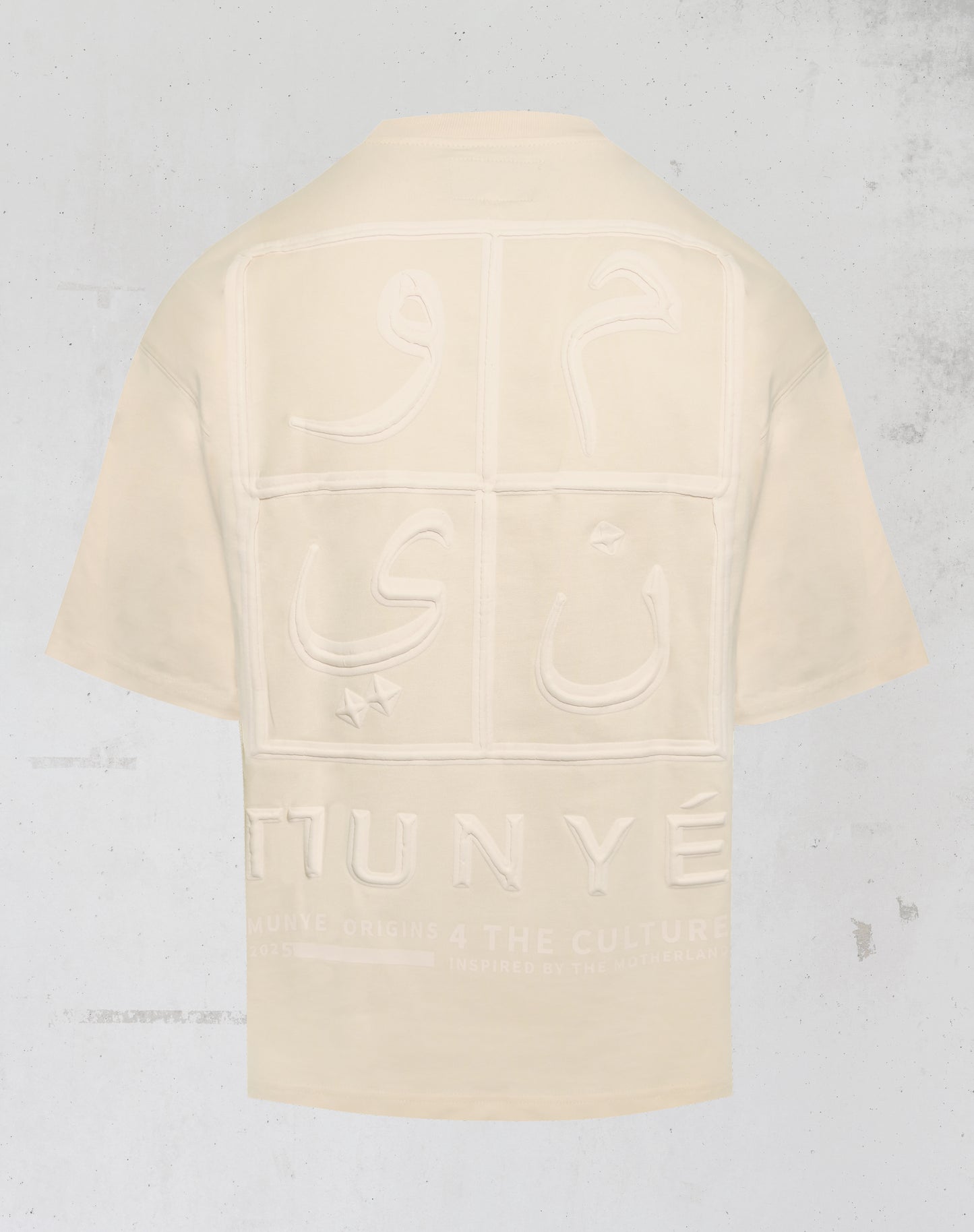 MUNYÉ Urban Vein Tee – Off White