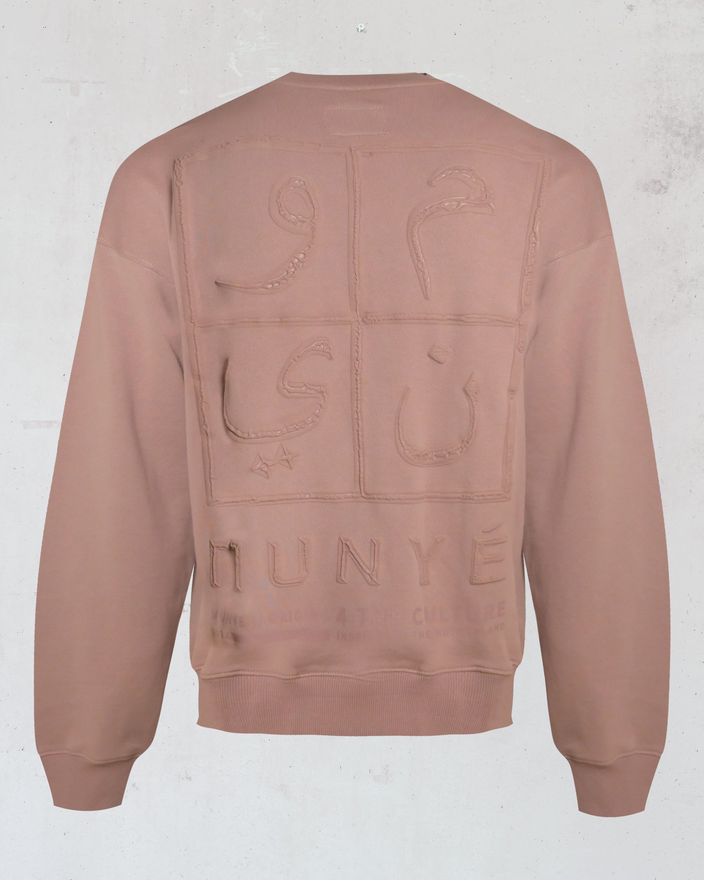 MUNYÉ Vein Sweater - Pink