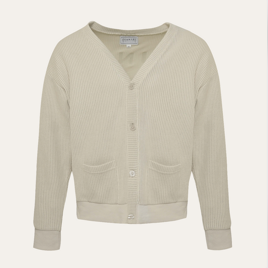MUNYÉ Core Knit Cardigan - Beige