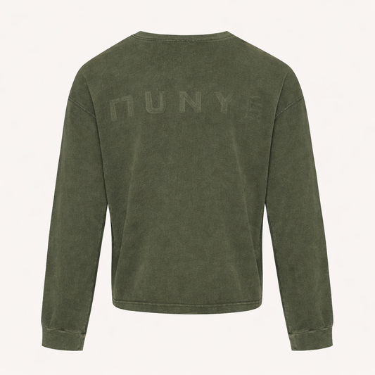 MUNYÉ Core Long Sleeve | Washed Green