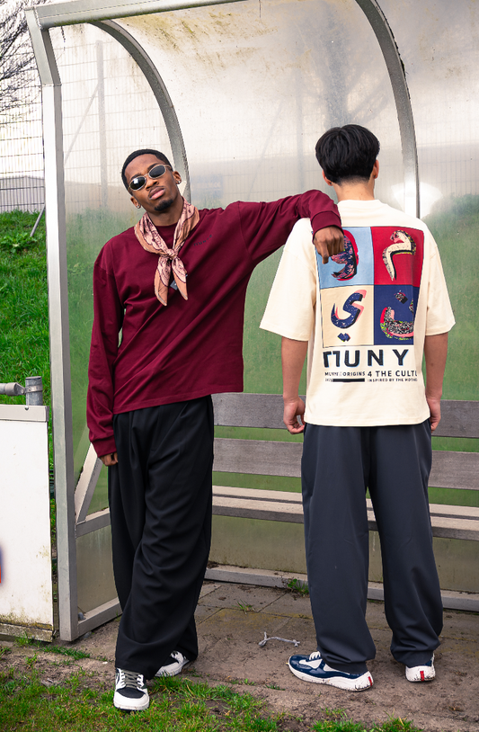 MUNYÉ Core Long Sleeve | Burgundy Red
