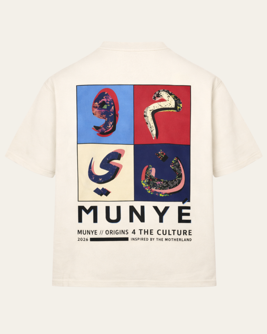 MUNYE Motherland Warhol Tee | Off White