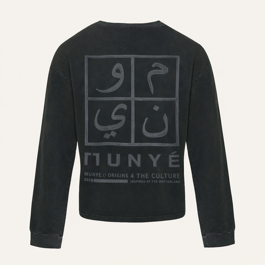 MUNYÉ Vein Long Sleeve | Black