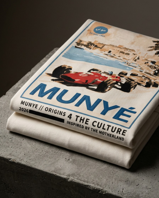 PRE ORDER | MUNYÉ Monaco Coast Tee Off White