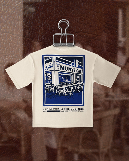 MUNYÉ Cafe Tee | Off White