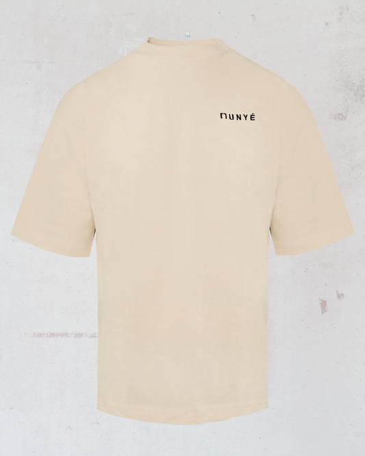MUNYÉ Mogadishu Capital Tee - Beige