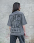 MUNYÉ Urban Vein Tee - Grey Washed