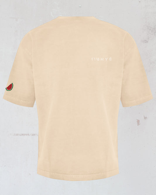 MUNYÉ x Halal Village Tee Beige