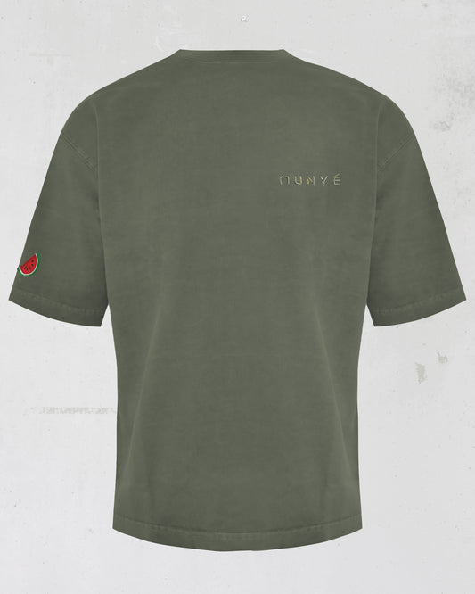 MUNYÉ x Halal Village Tee Olive