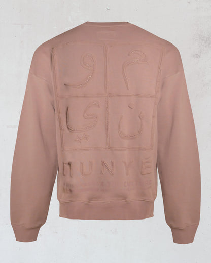MUNYÉ Vein Sweater - Pink