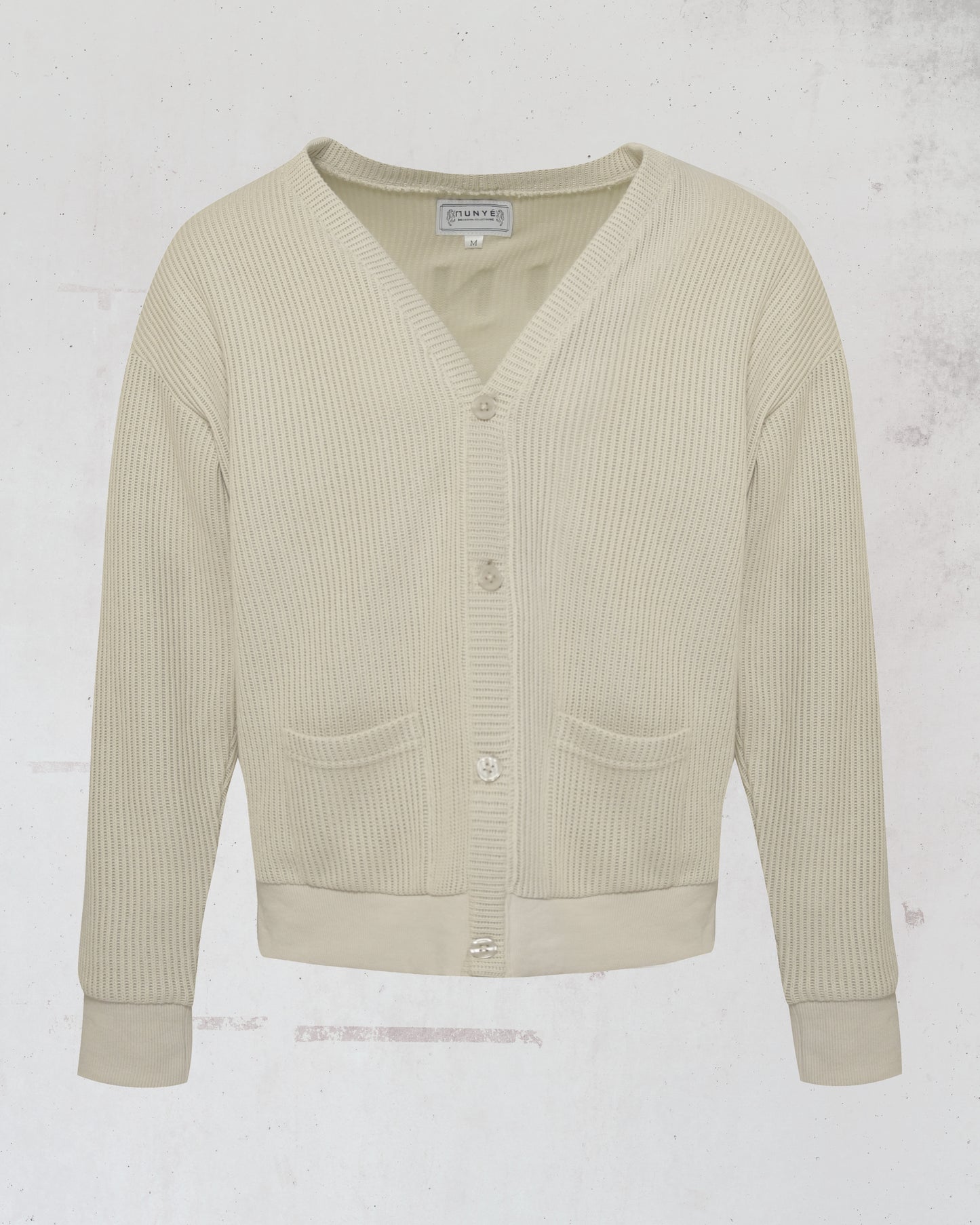 MUNYÉ Core Knit Cardigan - Beige | COMING SOON
