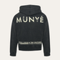 MUNYÉ NC Zip Up Hoodie - Washed Black