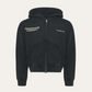 MUNYÉ NC Zip Up Hoodie - Washed Black