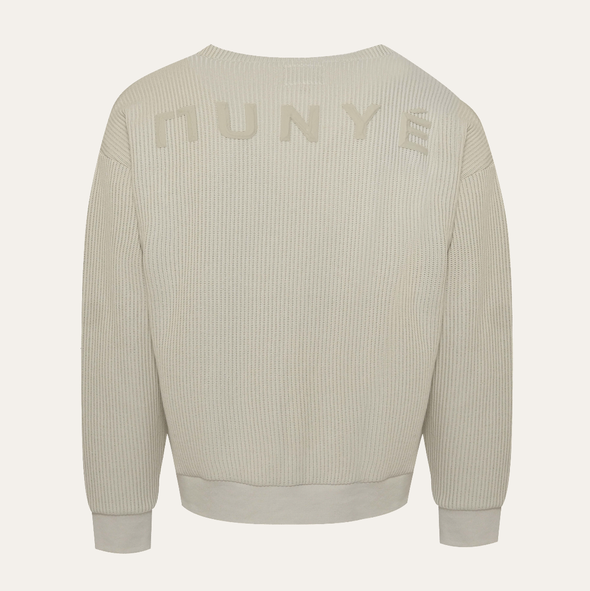 MUNYÉ Core Knit Cardigan - Beige