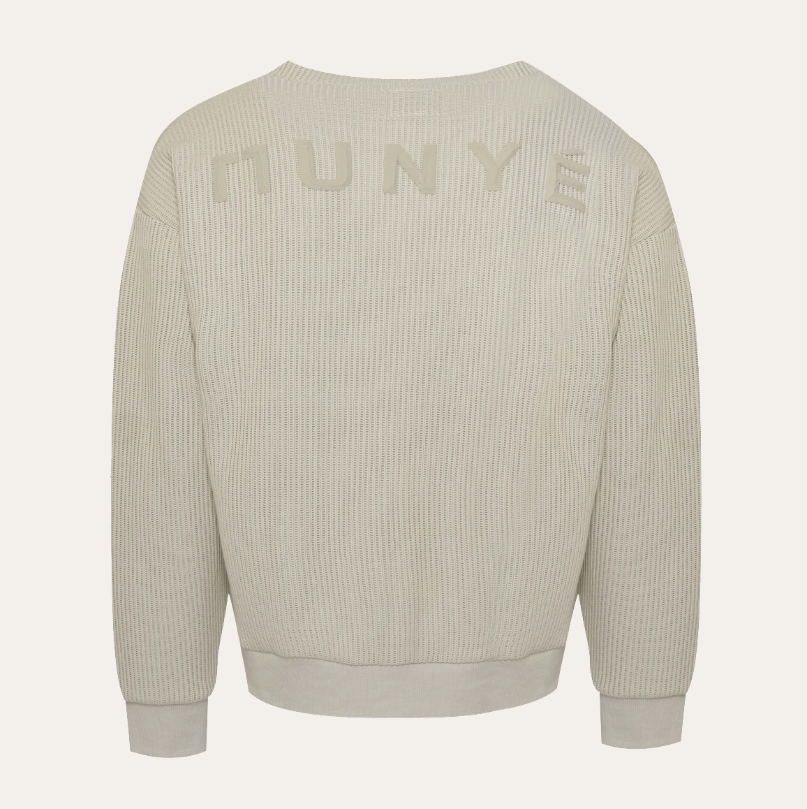 MUNYÉ Core Knit Cardigan - Beige