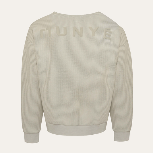 MUNYÉ Core Knit Cardigan - Beige