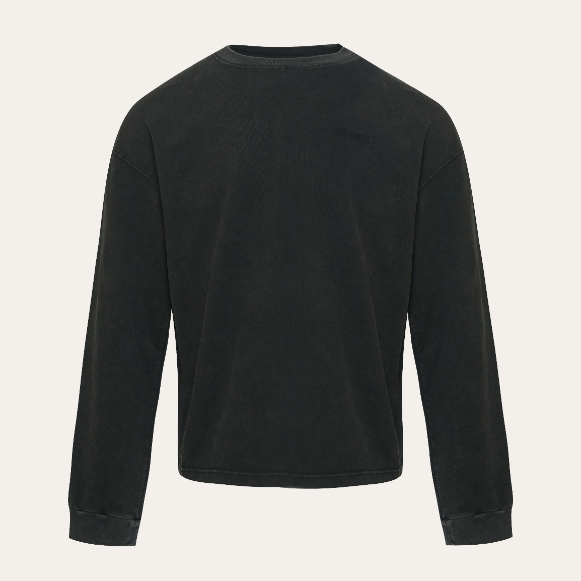 MUNYÉ Core Long Sleeve - Washed Black